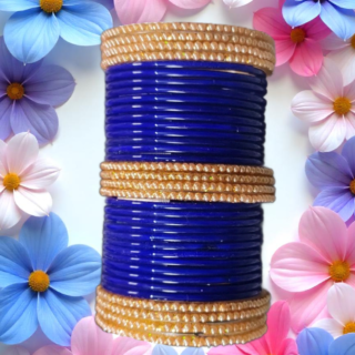 444PttrAnju Govika Glass Bangle Set for Women and Girls for Wedding, Engagement and Party!!