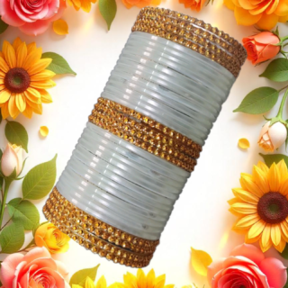 444GMmaAnju Govika Glass Bangle Set for Women and Girls for Wedding, Engagement and Party!!